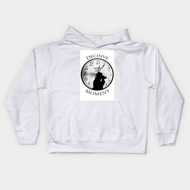 DECISIVE MOMENT Kids Hoodie by Z Snapper